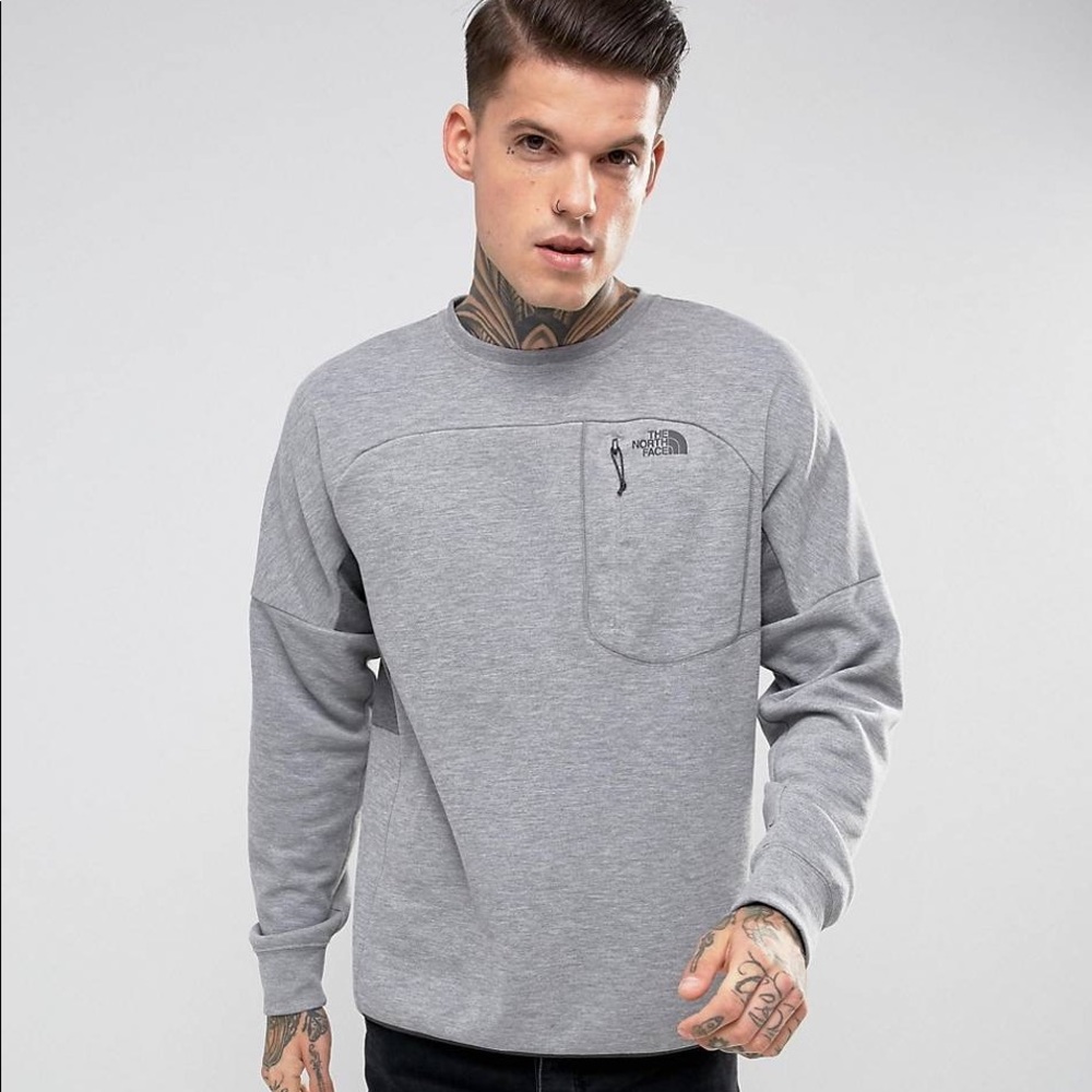 The North Face Gray Sweatshirt